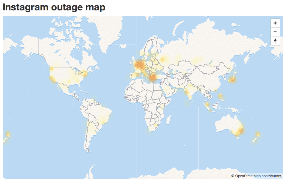 down detector instagram map