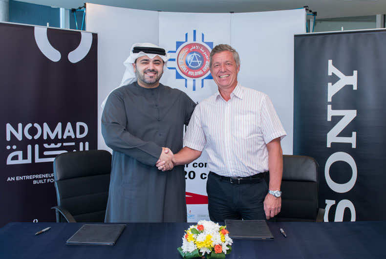 NOMAD Partners With Sony Professional Solutions MEA, Mohammed Khammas and Rob Sherman
