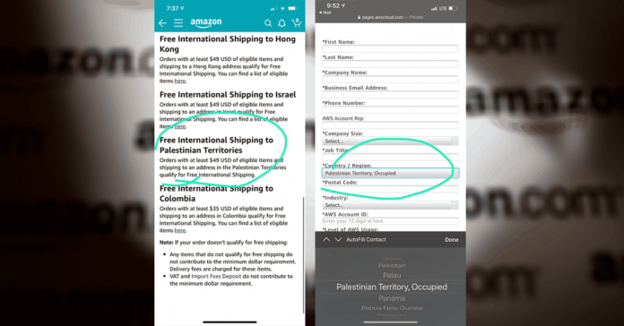 Amazon now delivers to Palestine following boycott campaign