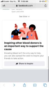Egypt’s health ministry launches blood donation campaign in cooperation with Facebook