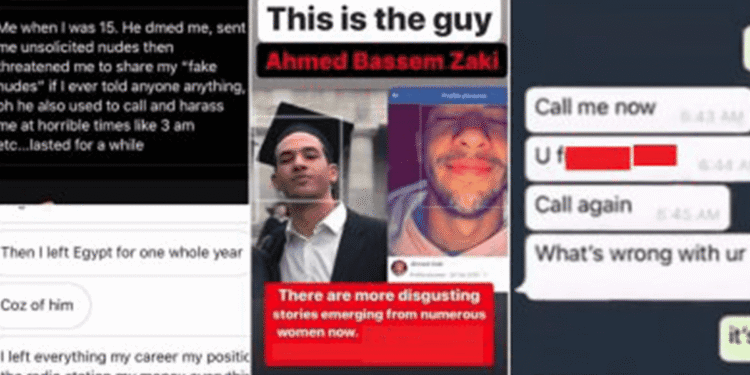 Egyptian Social Media Stirs Countless Rape, Harassment, Blackmail Allegations