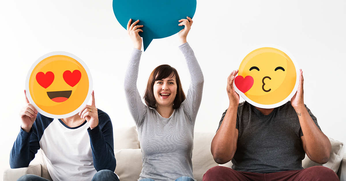 60% of Arab users prefer using emojis over words to express emotions