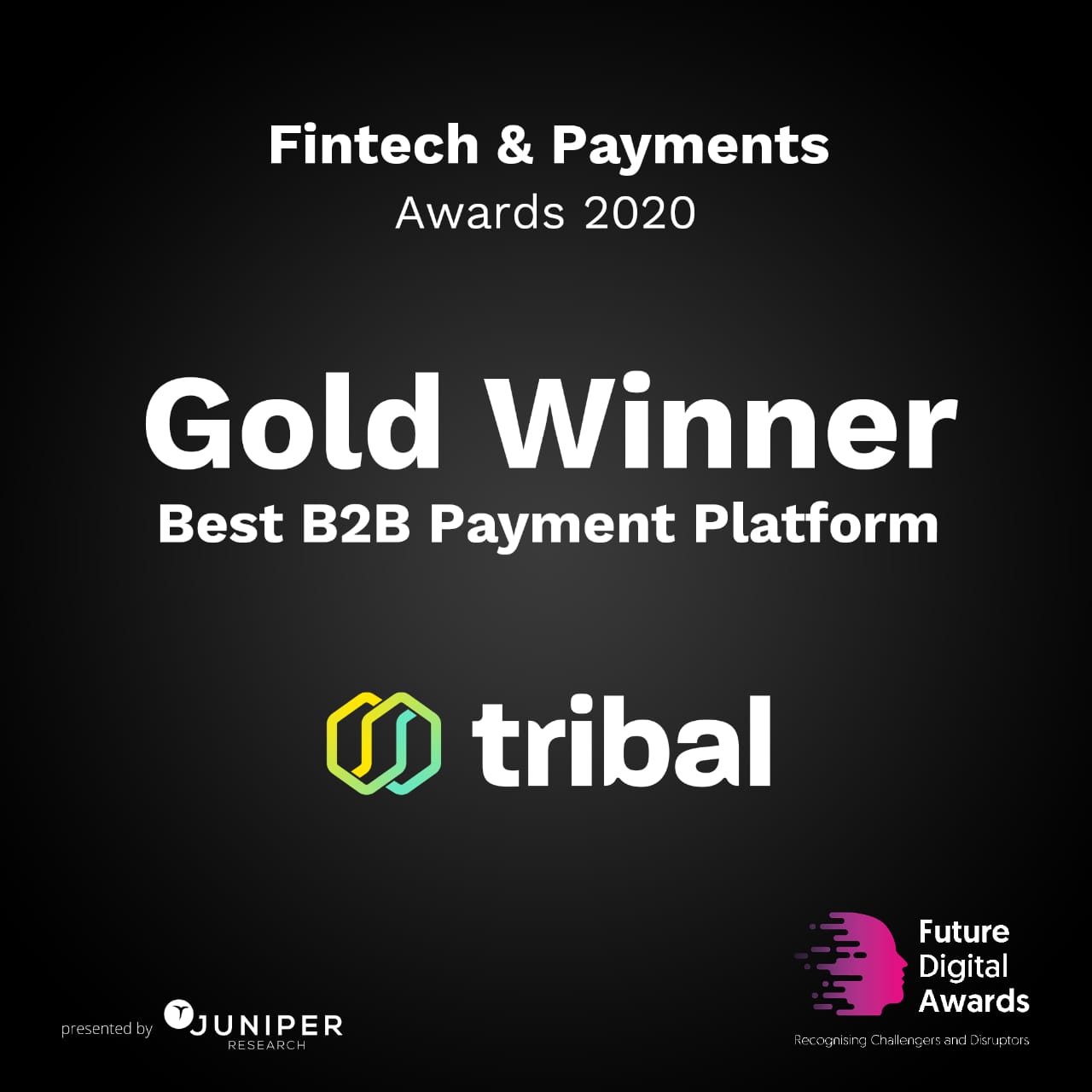 Tribal Credit Takes Juniper Research’s Best B2B Payment Platform Gold Award