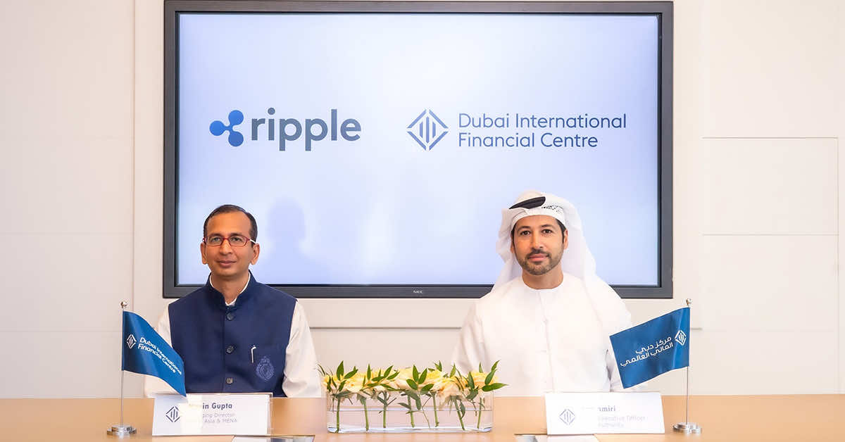 FinTech Ripple Chooses Dubai International Financial Center for Regional Headquarters