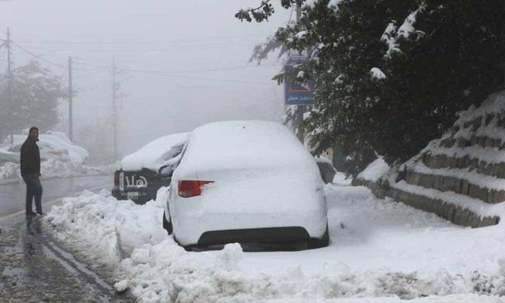 Another winter 'polar' storm hits Jordan, Syria and Turkey