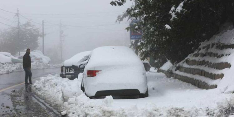 Another winter 'polar' storm hits Jordan, Syria and Turkey