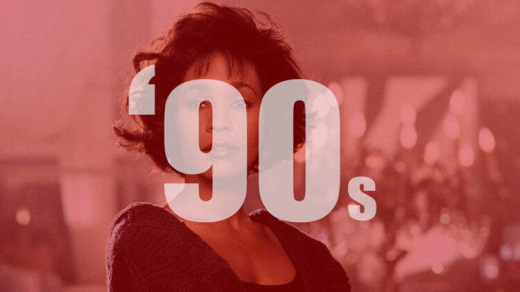 Playlist of unforgettable music hits from the 1990s