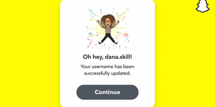Snap Allows Users to Change their Usernames