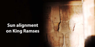 6,000 tourists celebrate sun alignment at in Abu Simbel temple