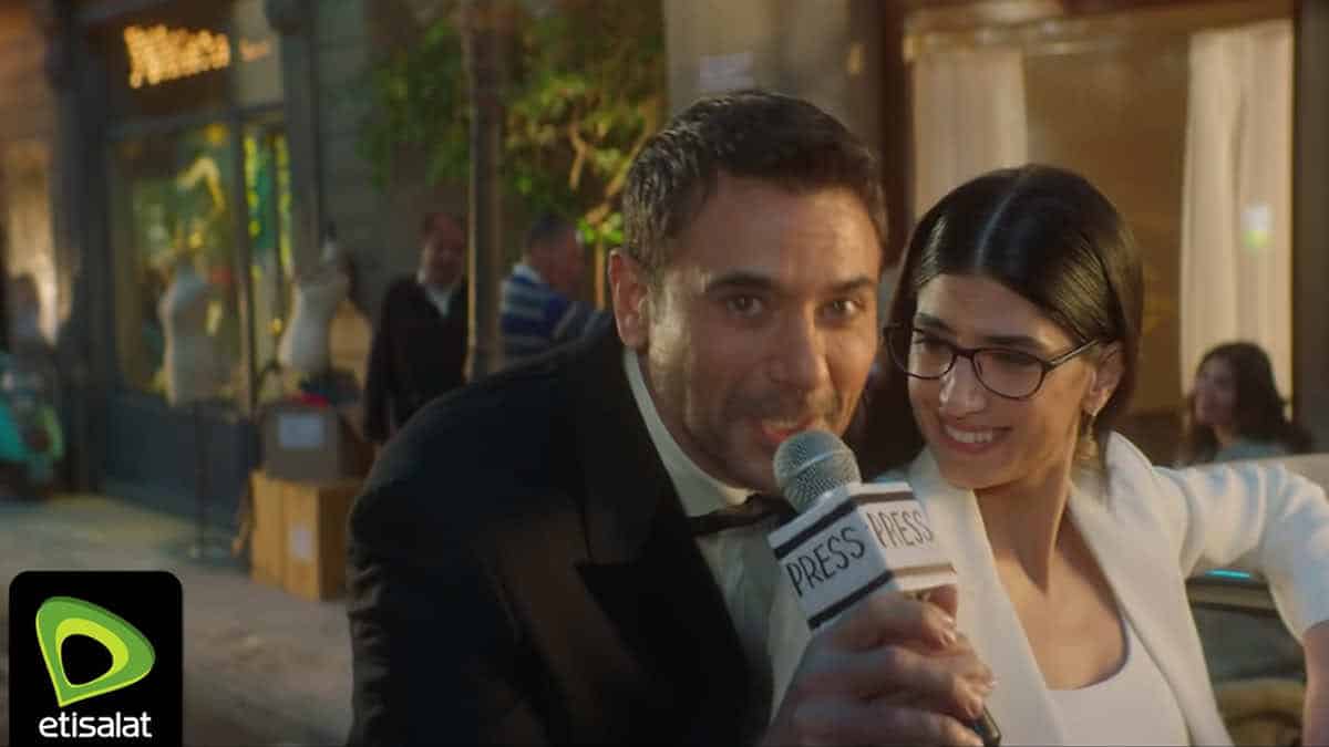 Etisalat Egypt Ramadan 2022 Ad Features Ahmed Ezz, Carmen Bsaibes
