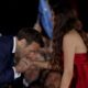 Who's the Egyptian Opera singer who Macron kissed her hand on stage?