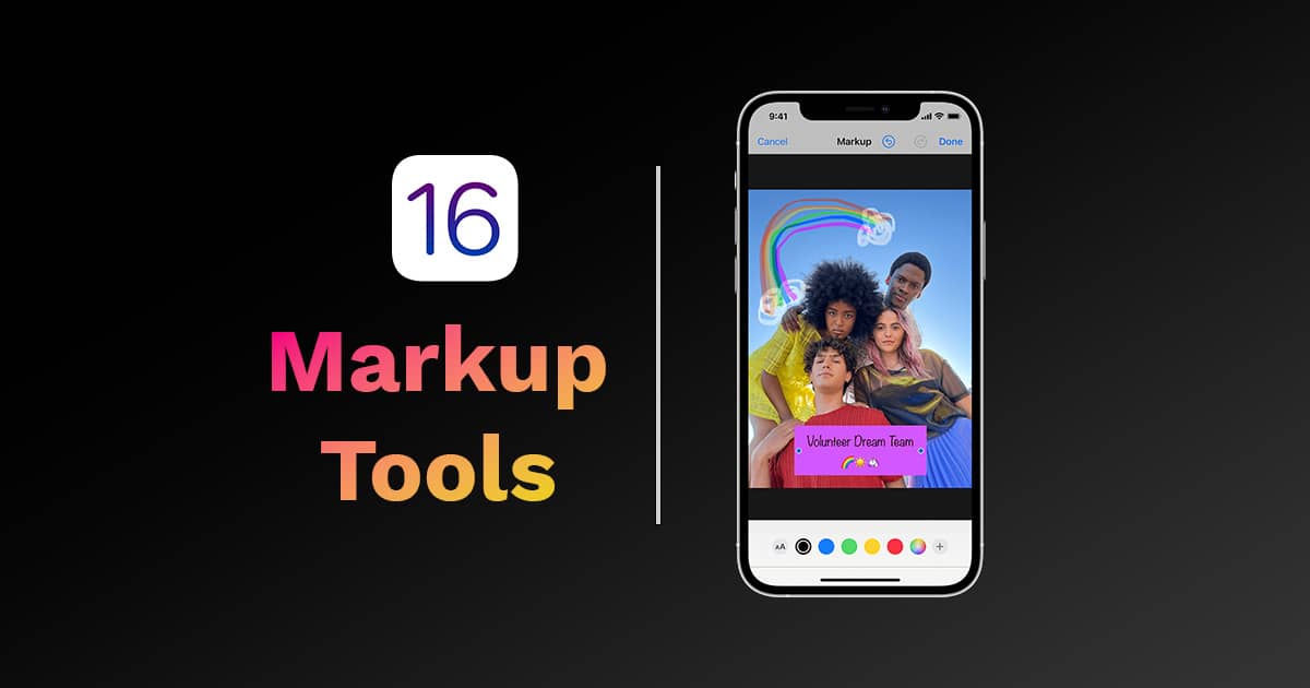 How to use Markup tools to edit iPhone screenshoots