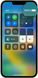 Step-by-step to enable the battery percentage indicator