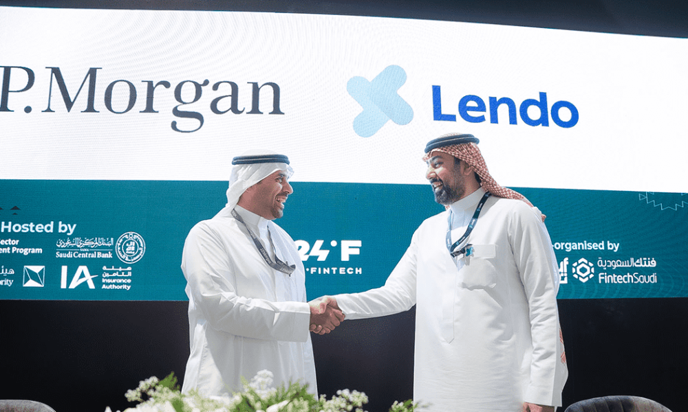 Saudi Startup Lendo Joins Forces with J.P. Morgan to Enhance SME Financing