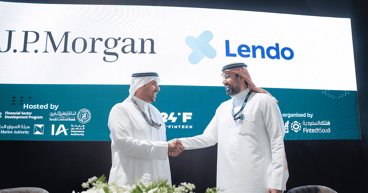 Saudi Startup Lendo Joins Forces with J.P. Morgan to Enhance SME Financing