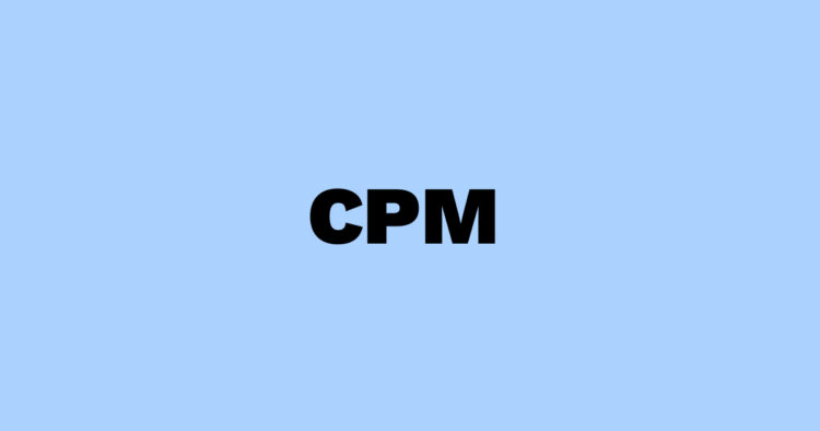 cpm explained